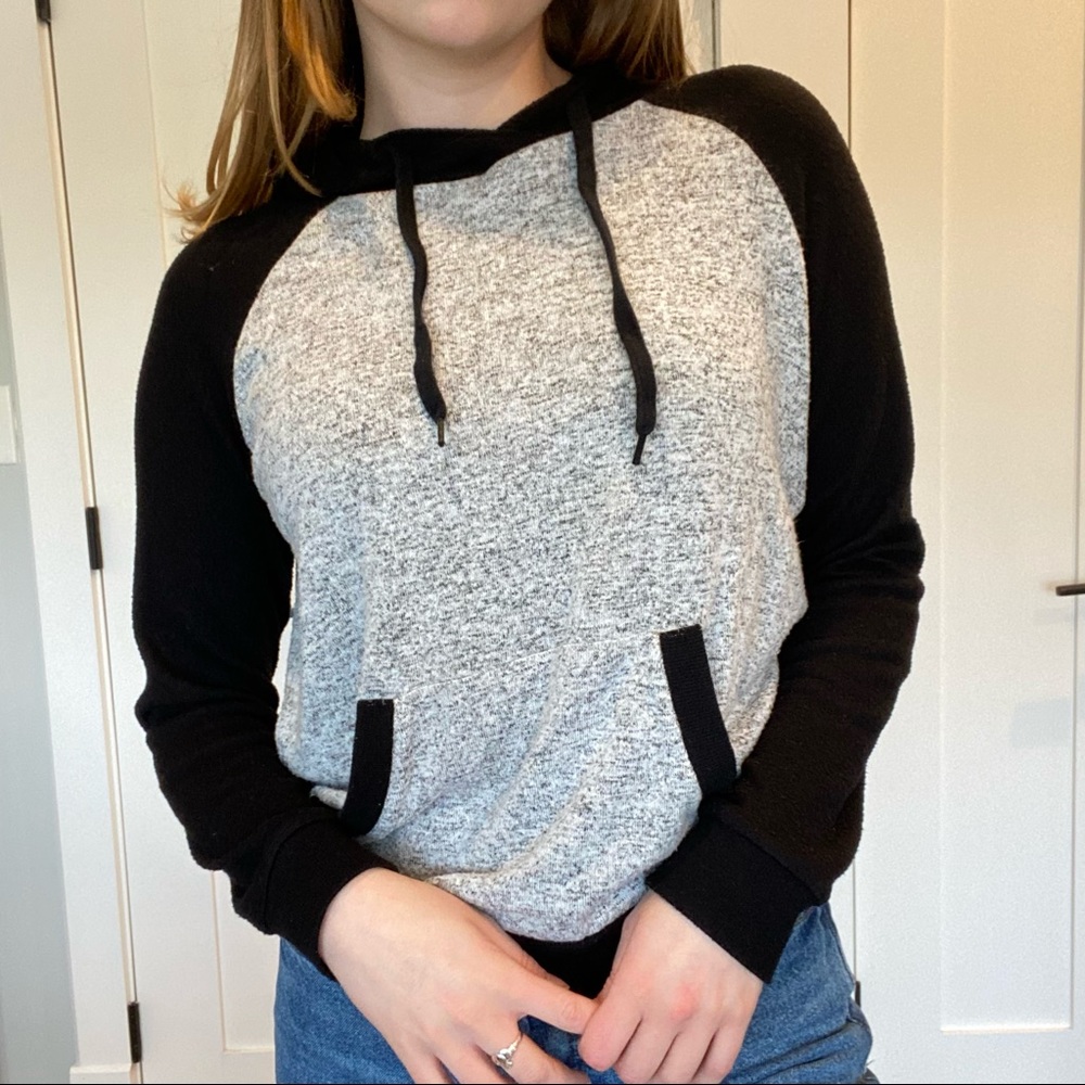 Tally Weijl black and Grey hoodie